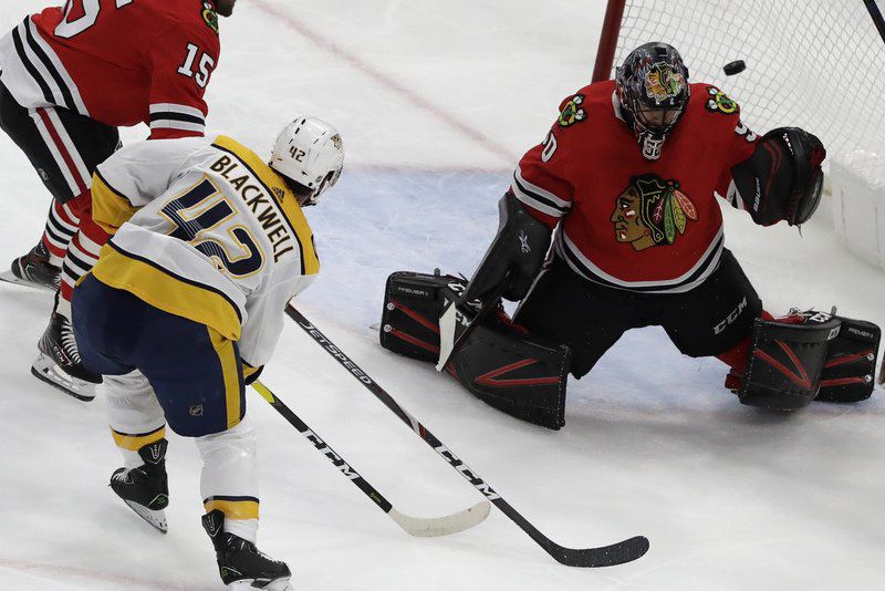 Ex-SJP star Blackwell scores first NHL goal